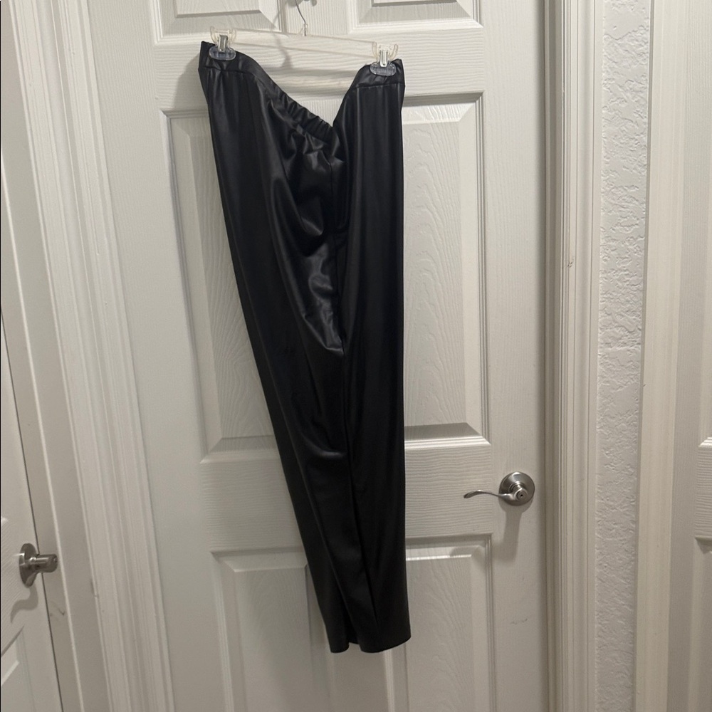Eloquii Black Straight Leg Pants